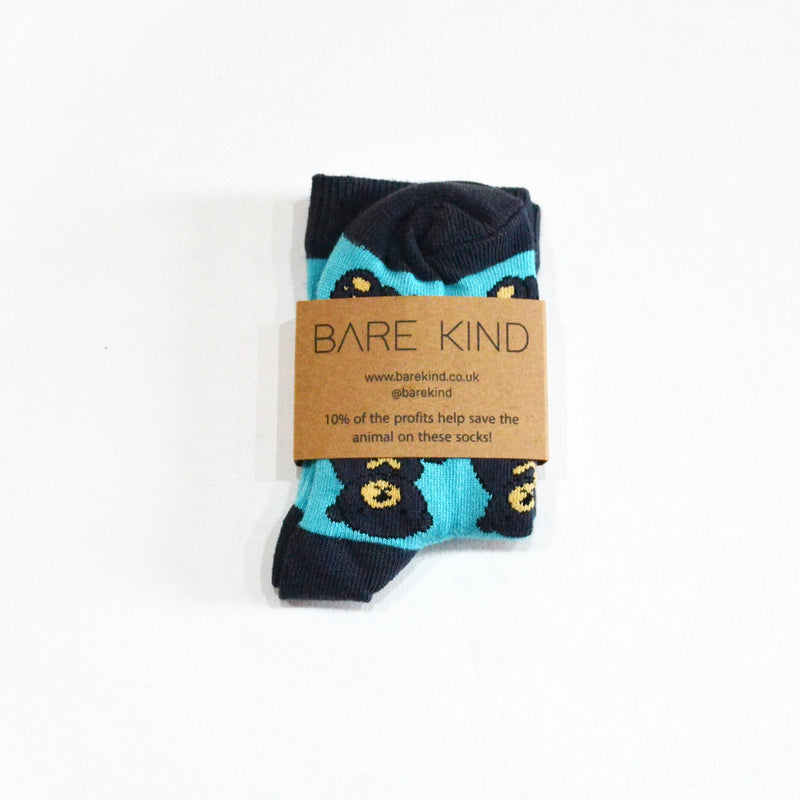 Save the Sun Bears Bamboo Socks for Kids