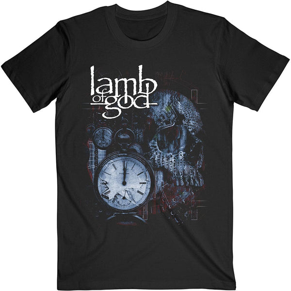 Lamb Of God | Official Band T-shirt | Circuitry Skull Recolor