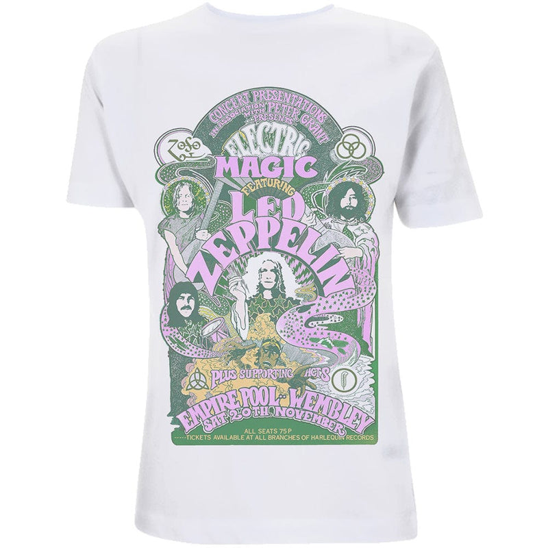 Led Zeppelin  | Official Ladies T-shirt |  Electric Magic