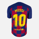 Lionel Messi Signed Barcelona Shirt 2019-20 Nike Home