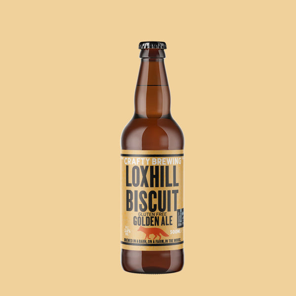 Loxhill Biscuit - Gluten Free Golden Ale 3.6% 12 x 500ml Bottles