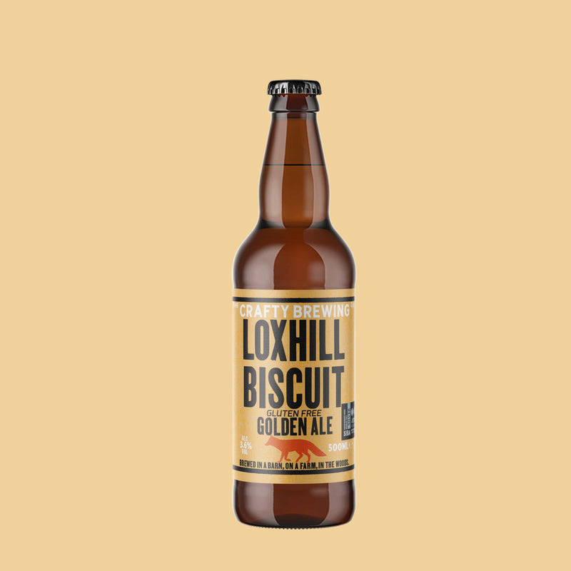 Loxhill Biscuit - Gluten Free Golden Ale 3.6% 12 x 500ml Bottles