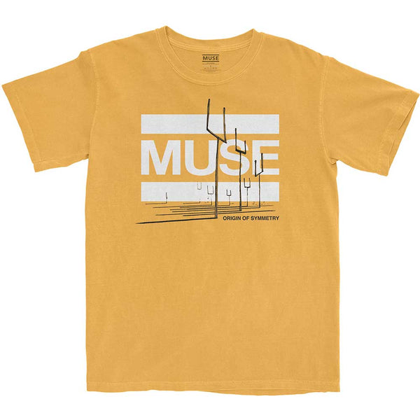 Muse | Official Band T-shirt | Origin of Symmetry (Dip-Dye)