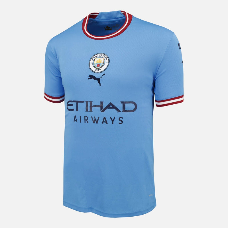 İlkay Gundogan Signed Manchester City Shirt 2022-23 Home [8]