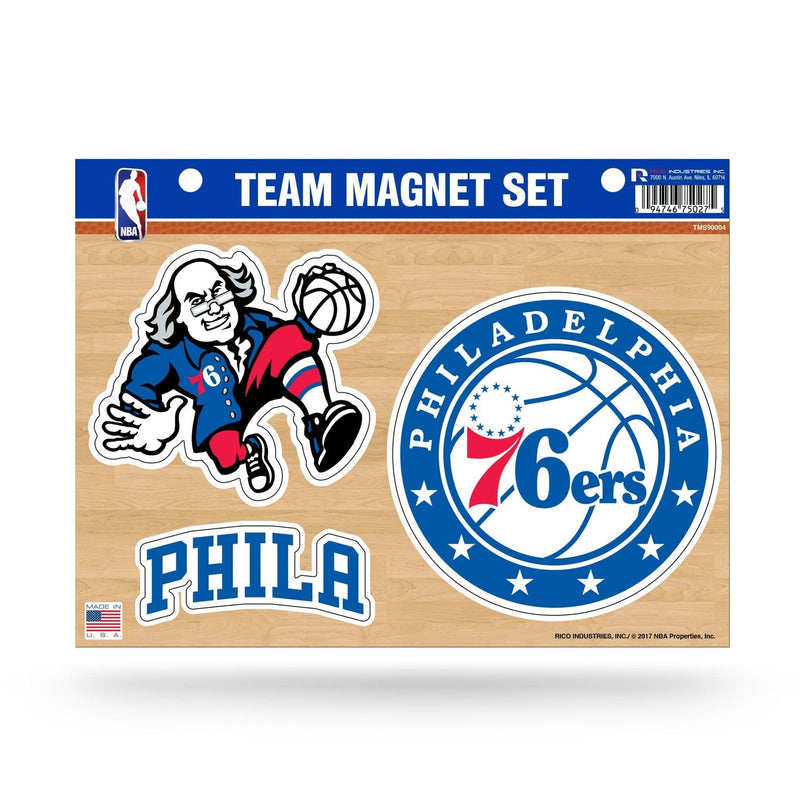 Philadelphia 76ers Team Magnet Set