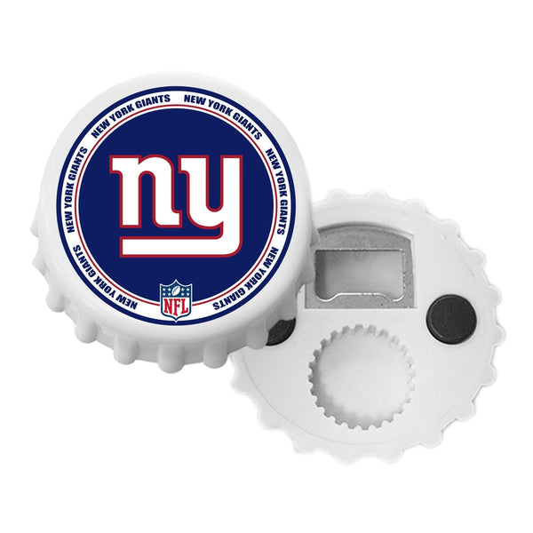 New York Giants White Magnetic Bottle Cap Opener