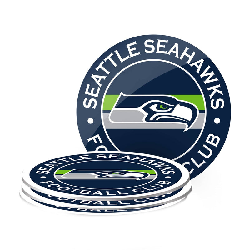 Seattle Seahawks Coasters (4 pack)