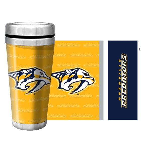 Nashville Predators Full Wrap Travel Mug (500m/16oz.)