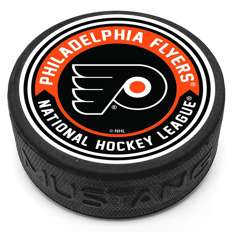 Philadelphia Flyers Arrow Textured Puck