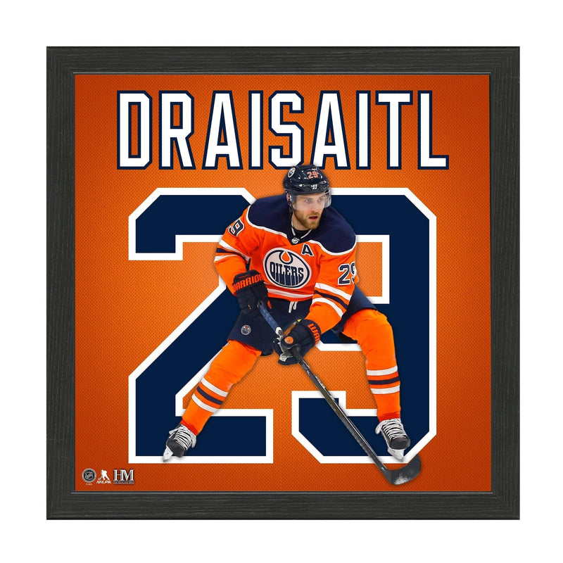 DRAISAITL (Oilers) Impact Jersesy Frame