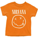 Nirvana Kids T-Shirt (Toddler): Yellow Happy Face