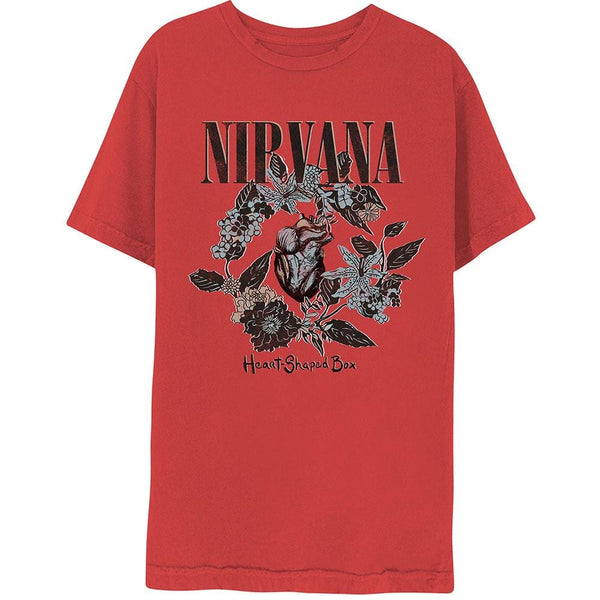 Nirvana Unisex Tee: Heart-Shaped Box