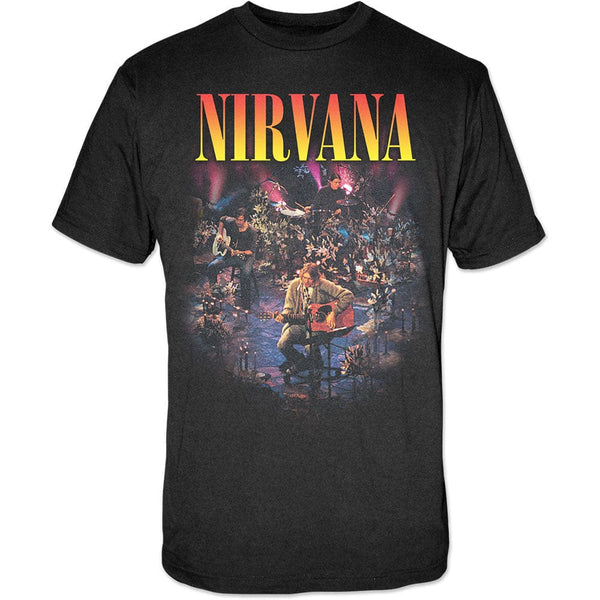 Nirvana | Official Band T-shirt | Unplugged Photo