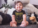 Johnny Cash Kids Baby Grow: Man In