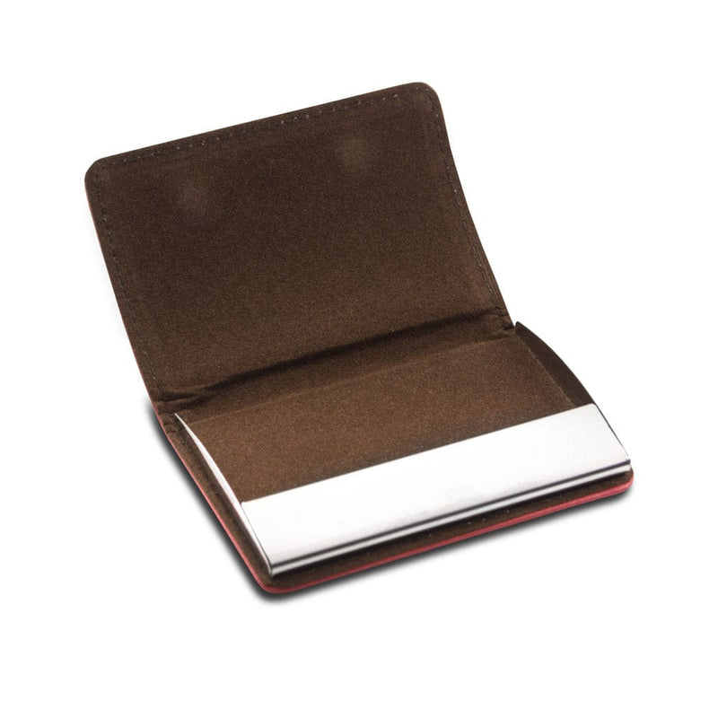 Campo Marzio Business Card Holder with Magnet - Cherry Red