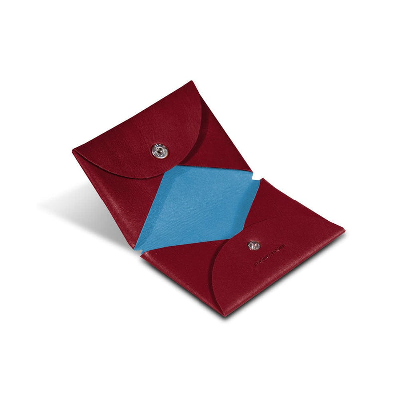 Campo Marzio Vincent Business Card Holder - Currant Red