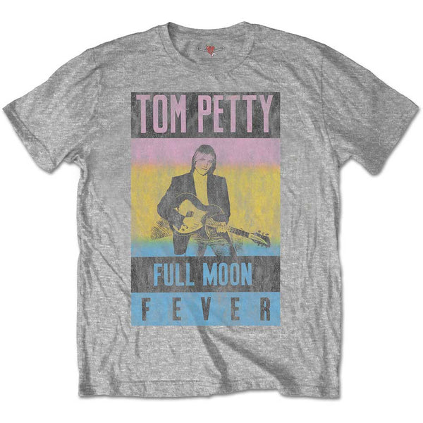 Tom Petty & The Heartbreakers | Official Band T-shirt | Full Moon Fever (Soft Hand Inks)