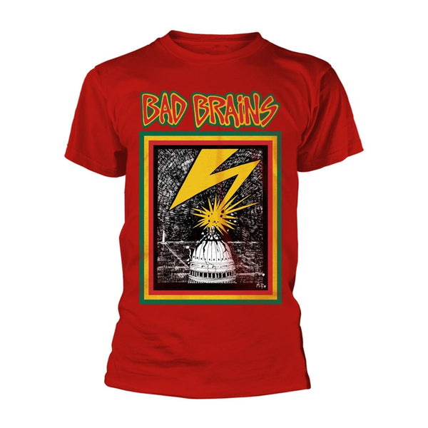 Bad Brains Unisex T-shirt: Bad Brains (Red)
