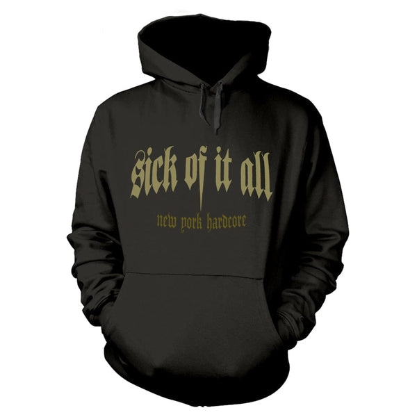 Sick Of It All Unisex Hoodie: Panther (back print)