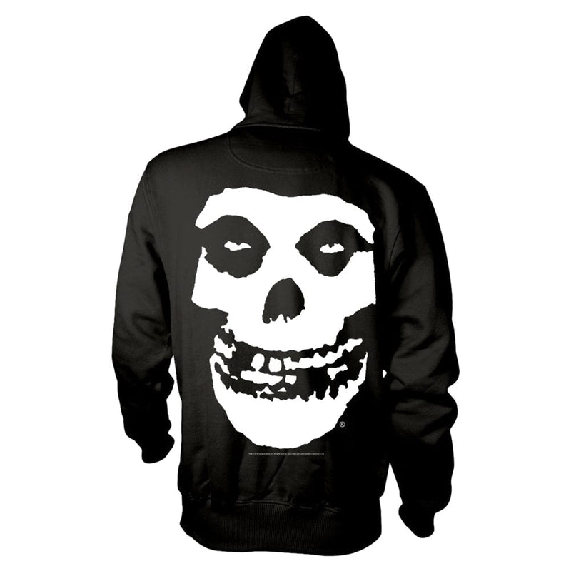 Misfits Unisex Hoodie: Skull (back print)