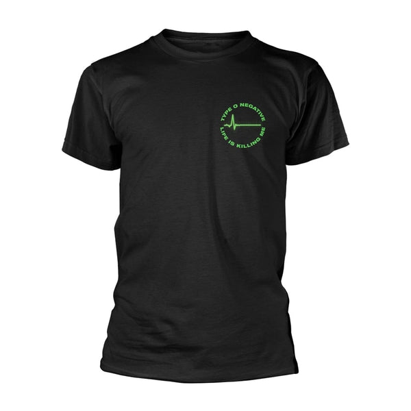 Type O Negative Unisex T-shirt: Life Is Killing Me (back print)