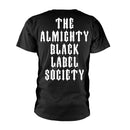Black Label Society Unisex T-shirt: The Almighty (Black) (back print)