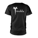 Trouble Unisex T-shirt: The Skull (back print)