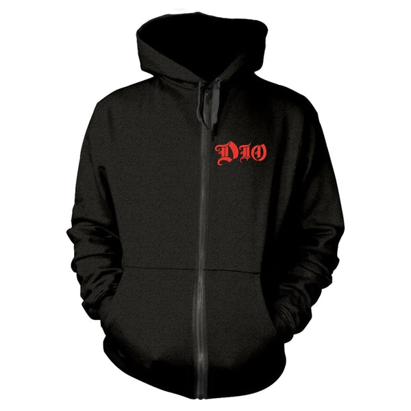 Dio Unisex Zipped Hoodie: Holy Diver (back print)