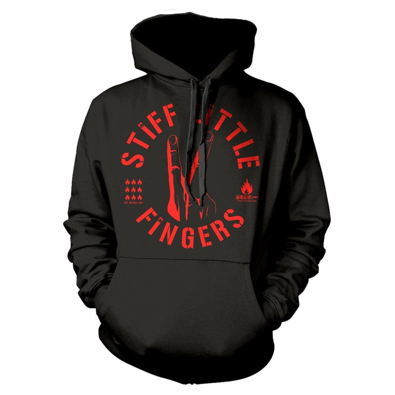 Stiff Little Fingers Unisex Hoodie: Digits