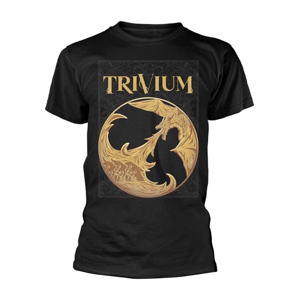 Trivium Unisex T-Shirt: Gold Dragon