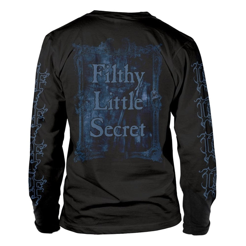 Cradle Of Filth Unisex Long Sleeved T-shirt: Filthy Little Secret (back print)