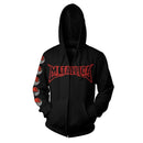 Metallica Unisex Hooded Top: Yin Yang (back print)