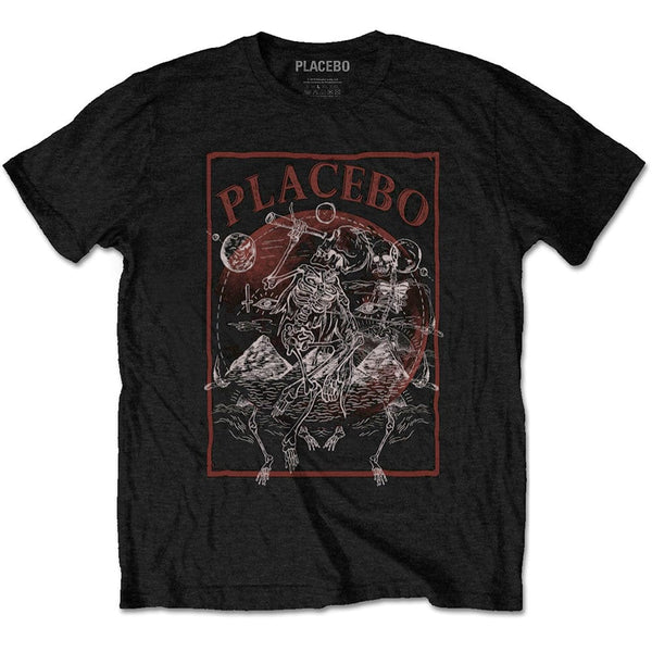 Placebo | Official Band T-shirt | Astro Skeletons