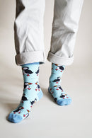 Save the Puffins Bamboo Socks