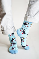 Save the Puffins Bamboo Socks