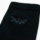 Save the Black Panthers Ribbed Bamboo Socks