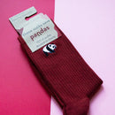 Save the Pandas Ribbed Bamboo Socks