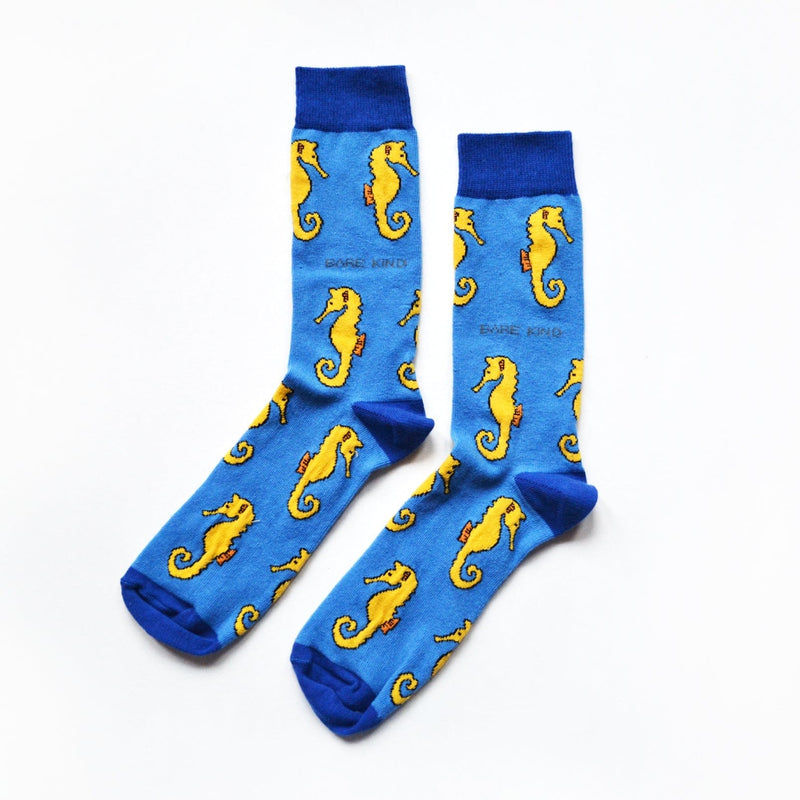 Save the Seahorses Bamboo Socks