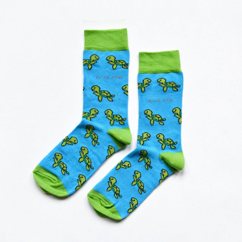 Save the Turtles Bamboo Socks