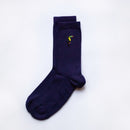 Save the Toucans Ribbed Bamboo Socks