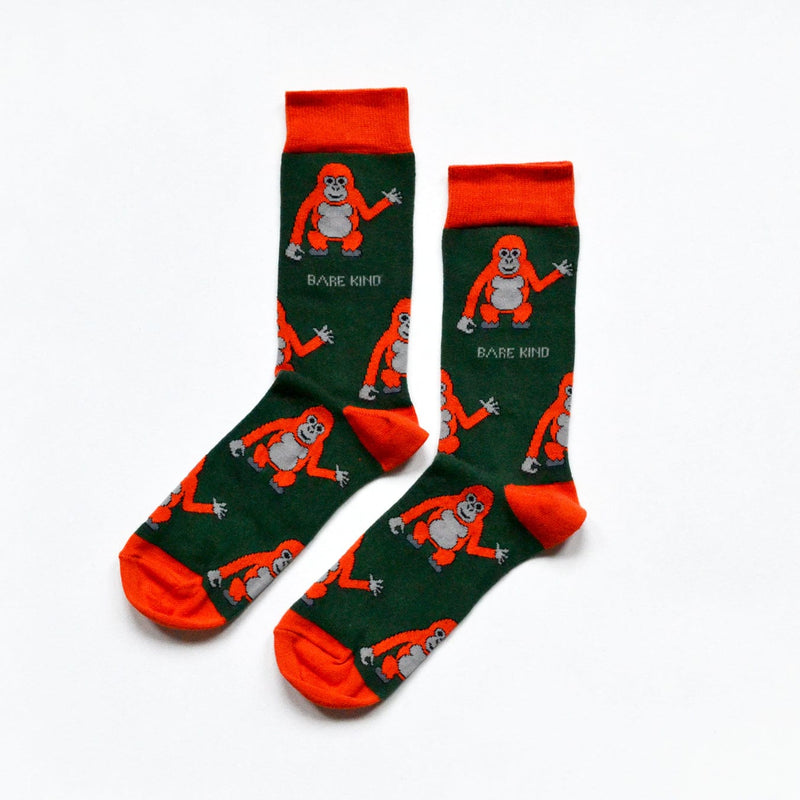 Save the Orangutans Bamboo Socks