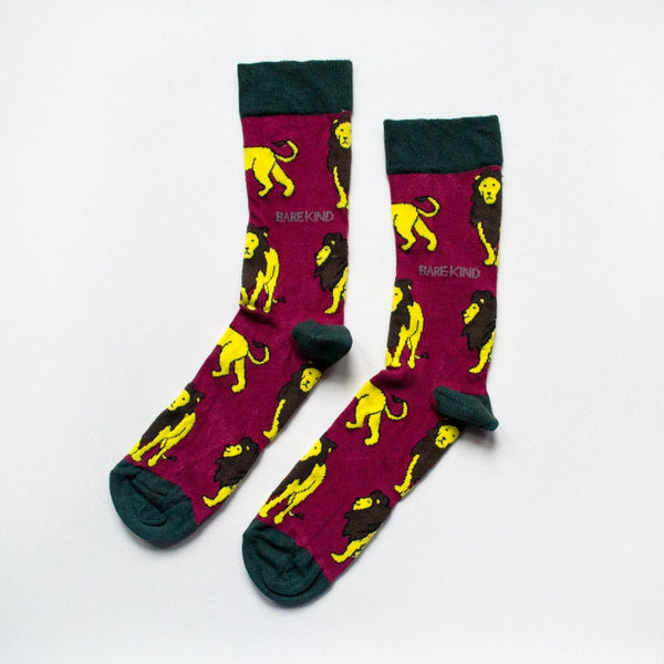 Save the Lions Bamboo Socks