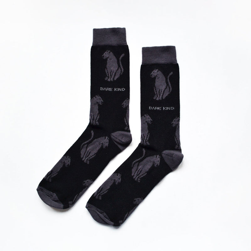 Save the Black Panther Bamboo Socks