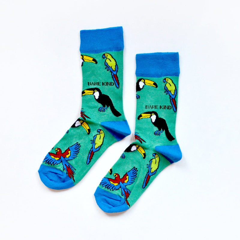 Save the Toucans Bamboo Socks