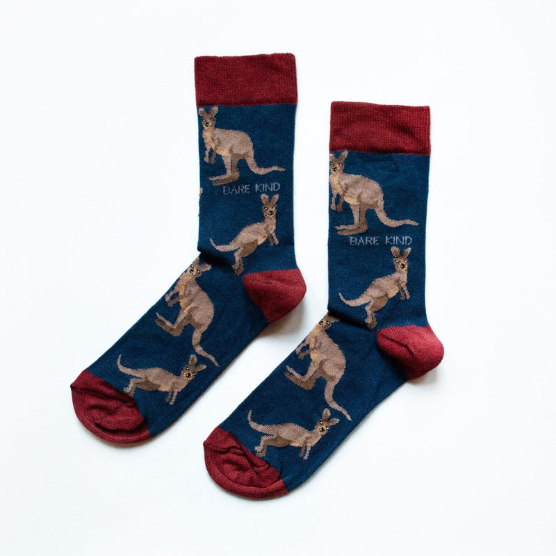 Save the Wallabies Bamboo Socks