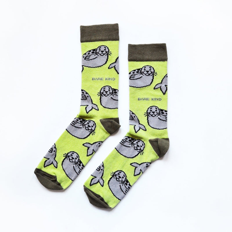 Save the Seals Bamboo Socks