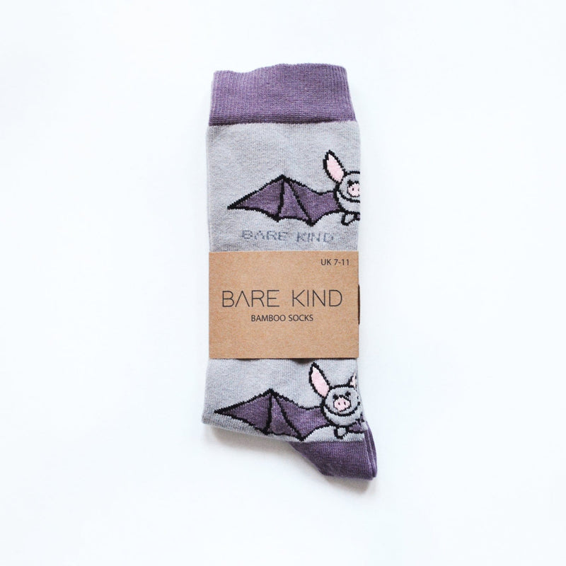 Save the Bats Bamboo Socks