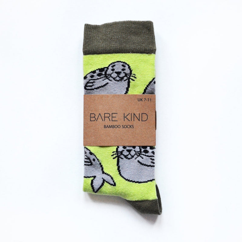 Save the Seals Bamboo Socks