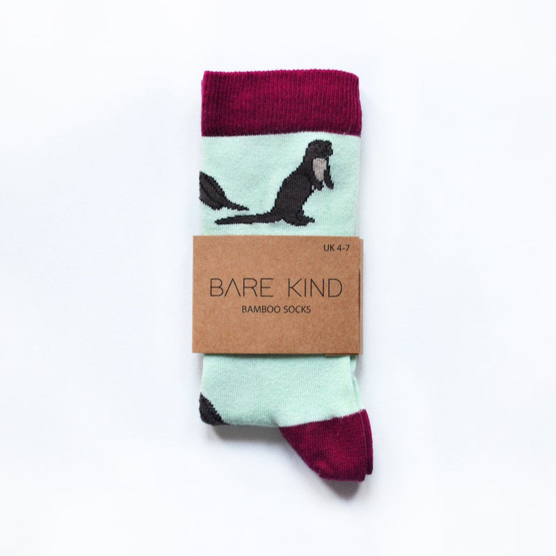 Save the Otters Bamboo Socks