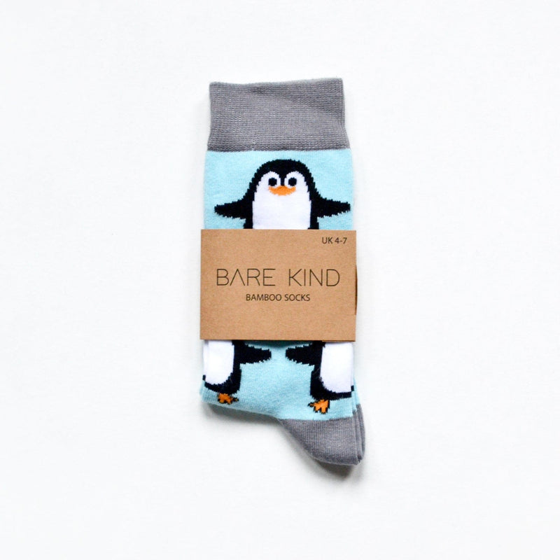 Save the Penguins Bamboo Socks